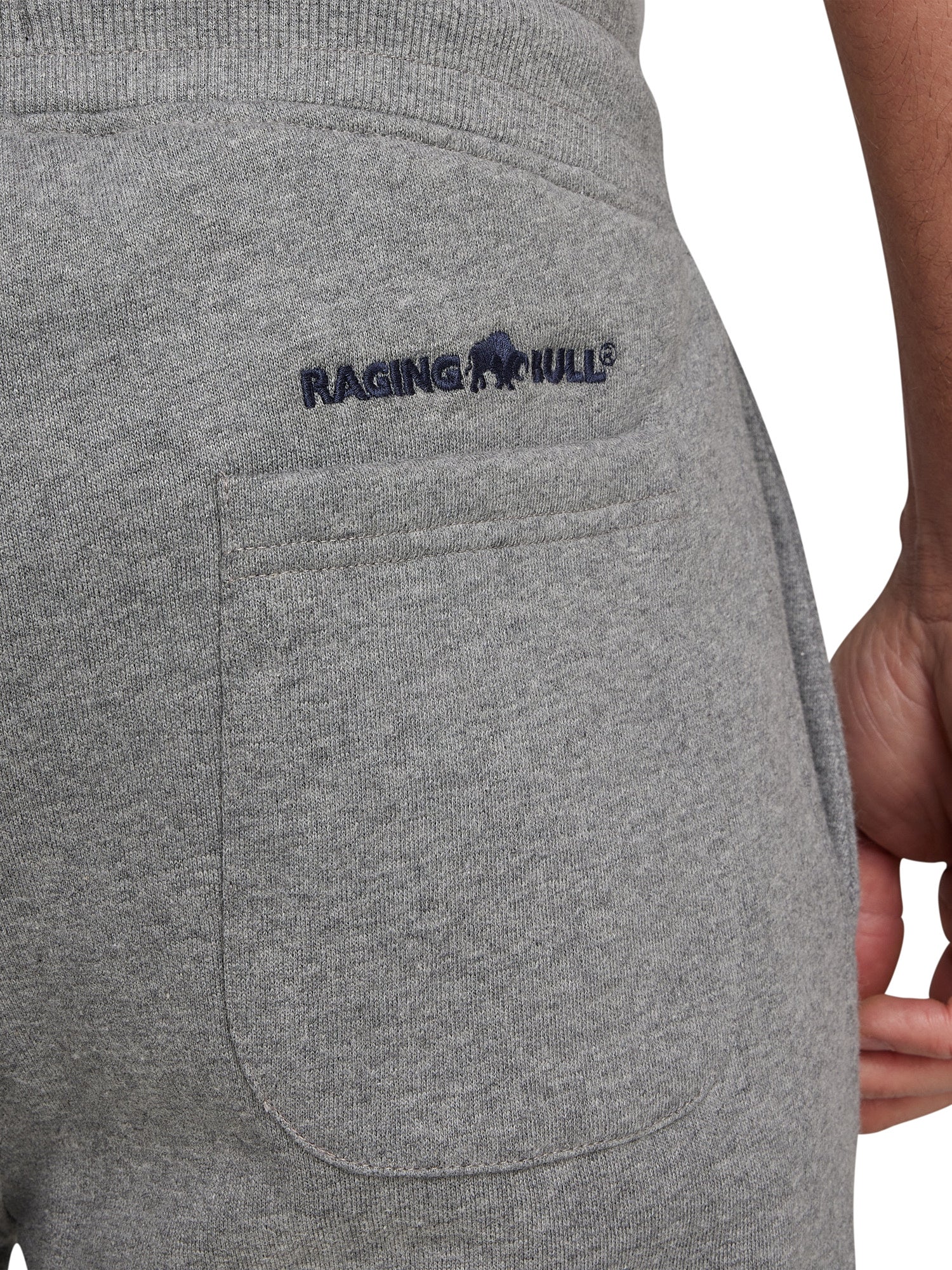 Cuffed Sweatpants - Grey Marl