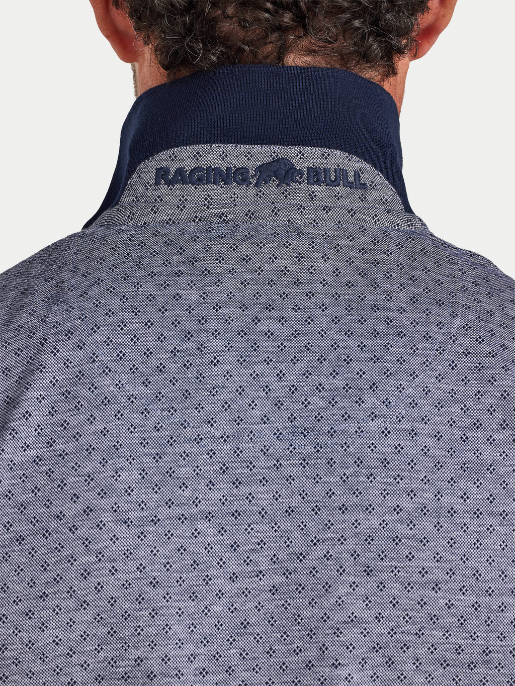 Dobby Jersey Polo - Navy