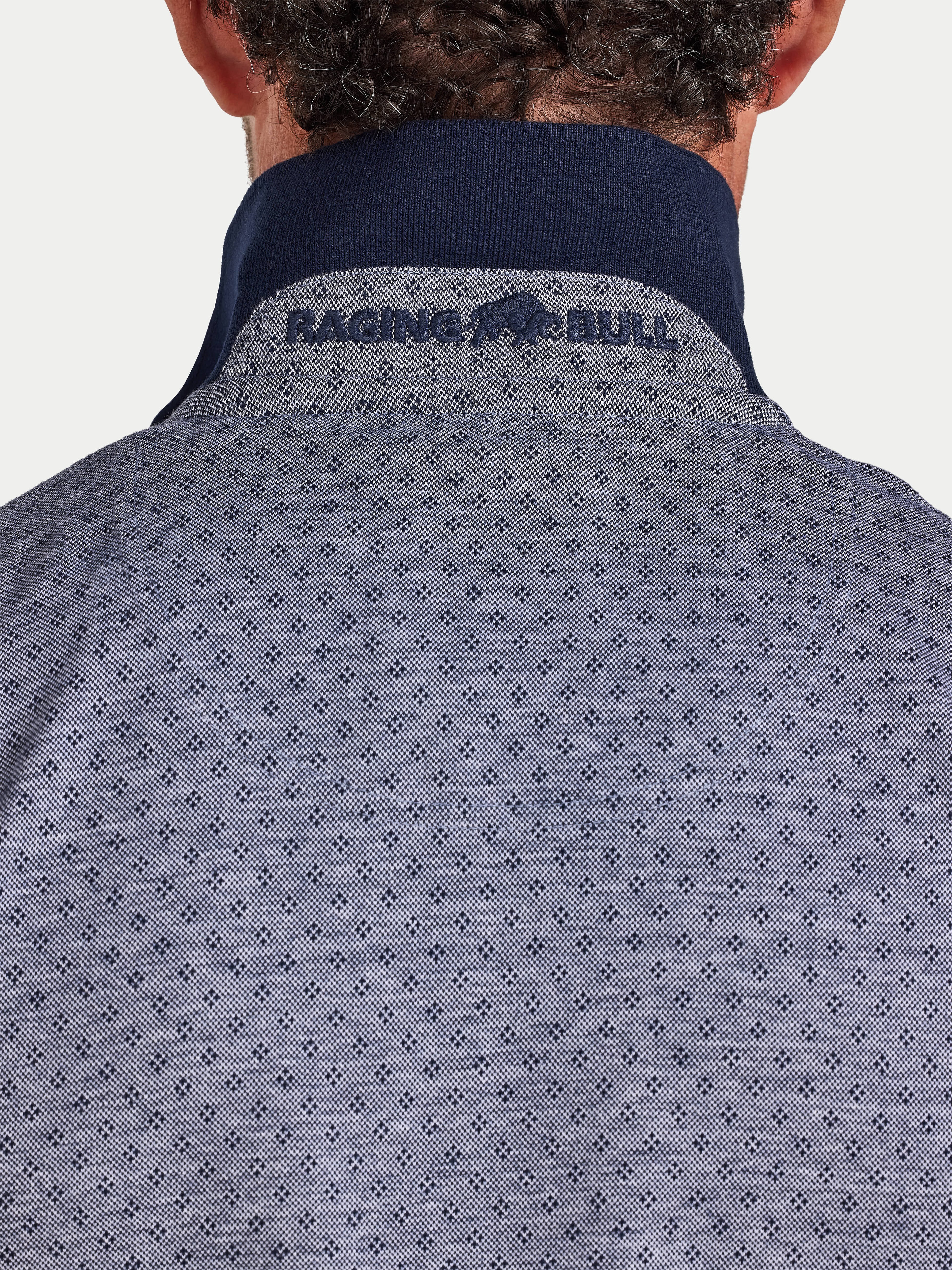 Dobby Jersey Polo - Navy