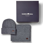 Hat & Scarf Set - Dark Grey Marl