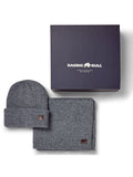 Hat & Scarf Set - Dark Grey Marl