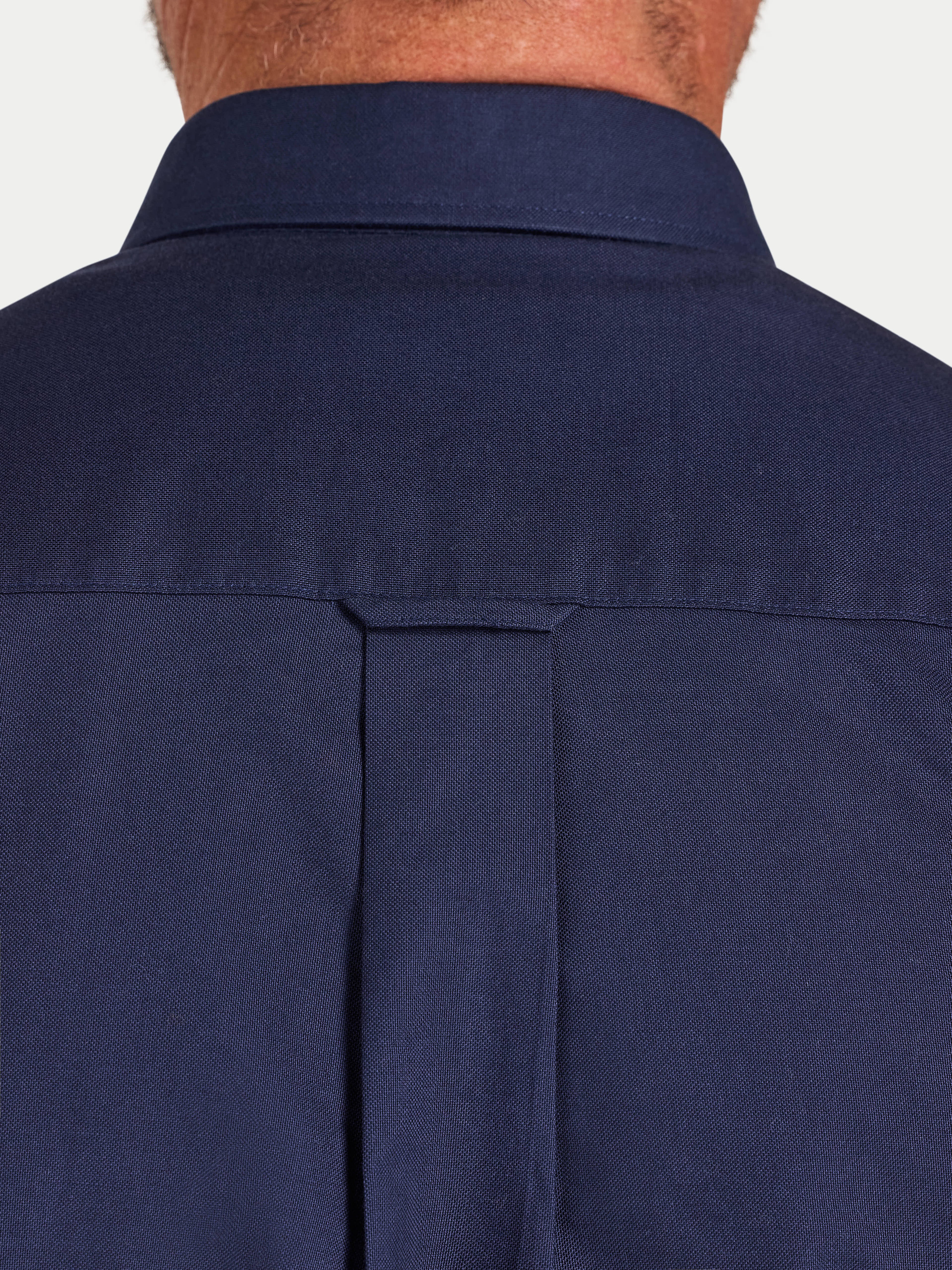 Long Sleeve Classic Oxford Shirt - Navy
