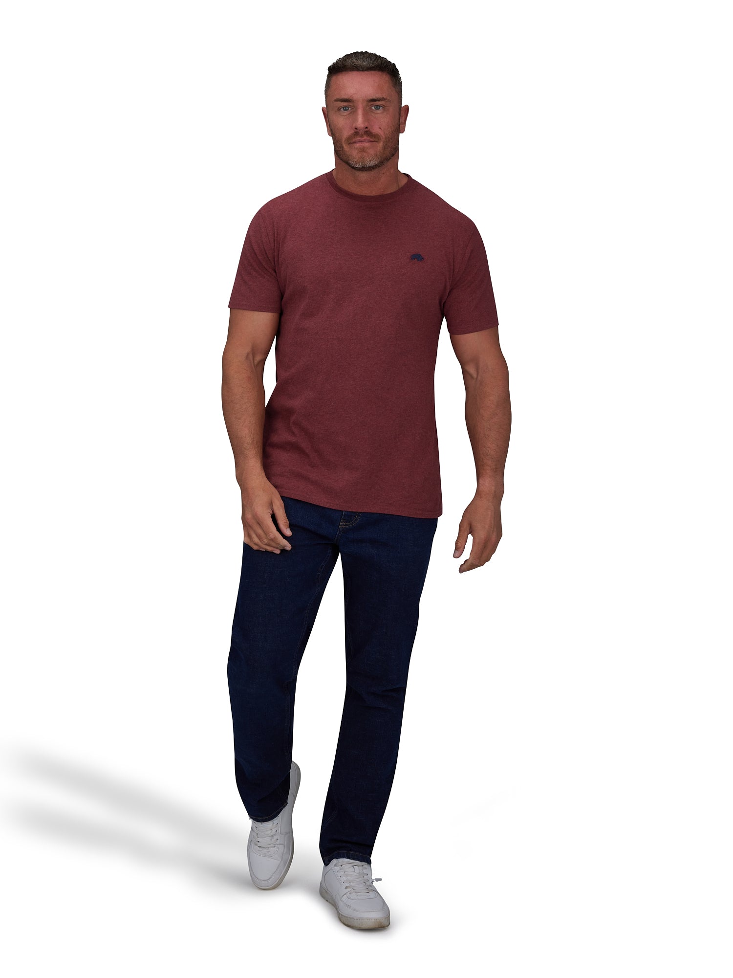 Multipack Classic Organic T-Shirt - Navy/Sky Blue/Claret