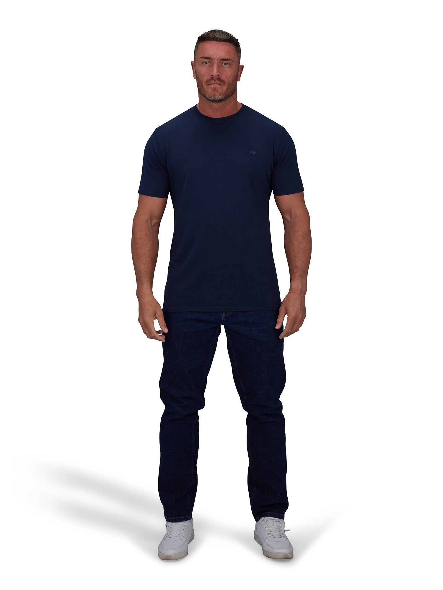 Multipack Classic Organic T-Shirt - Navy/Sky Blue/Claret