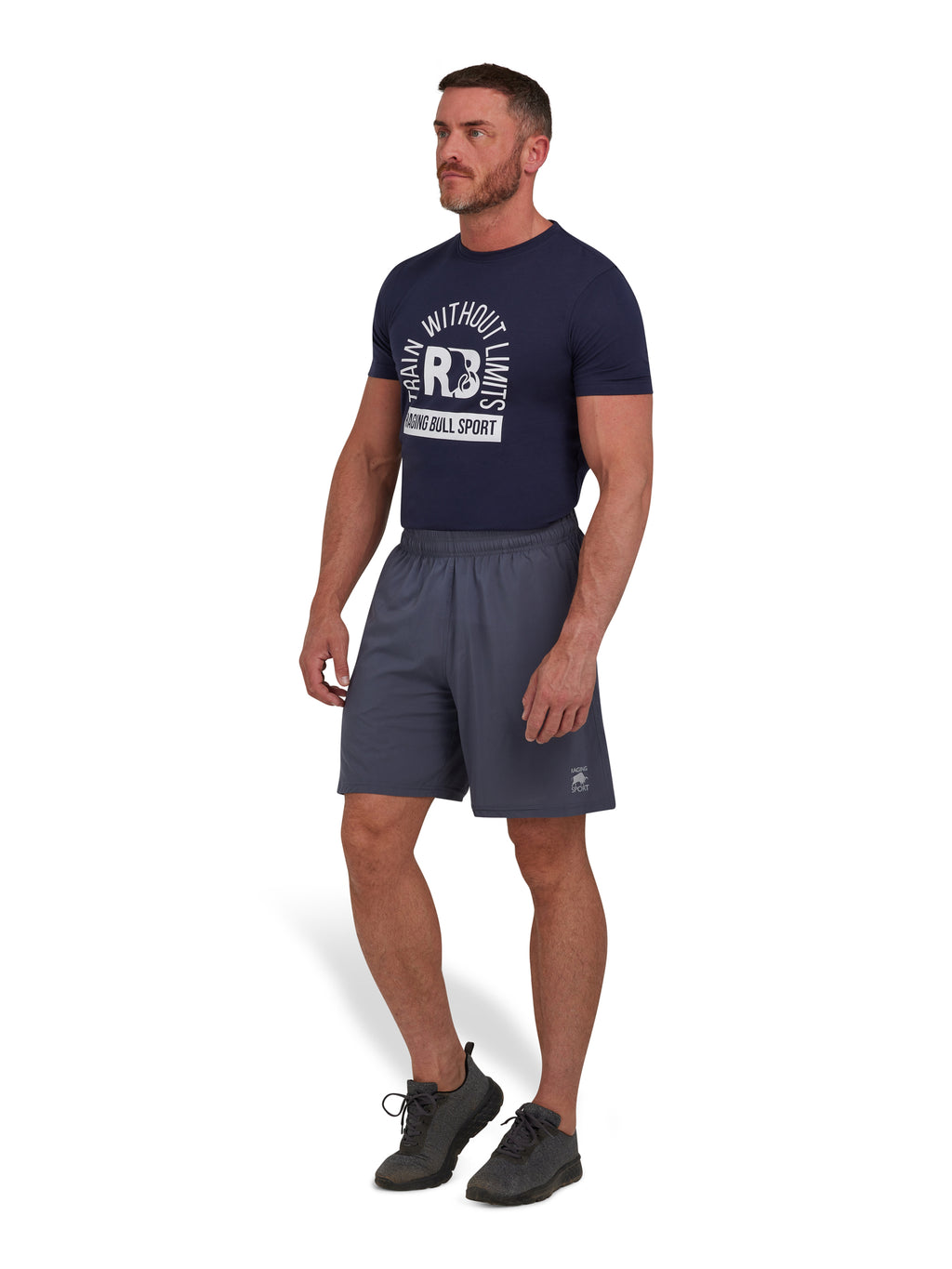 RB Sport Running Short 6in - Dark Grey Marl
