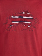 Slash Bull T-Shirt - Claret