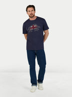 Slash Bull T-Shirt - Navy