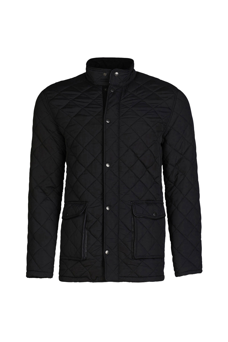 Quilted Jacket - Black
