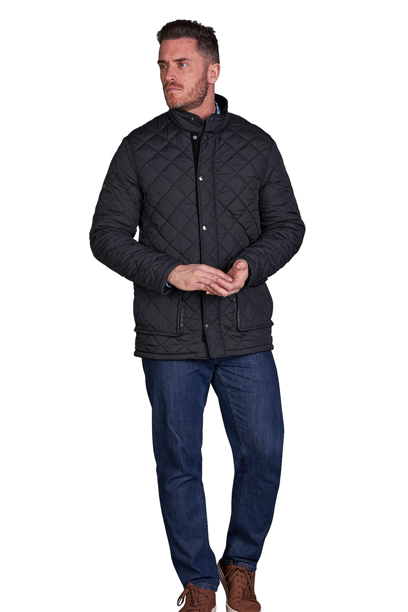 Quilted Jacket - Black