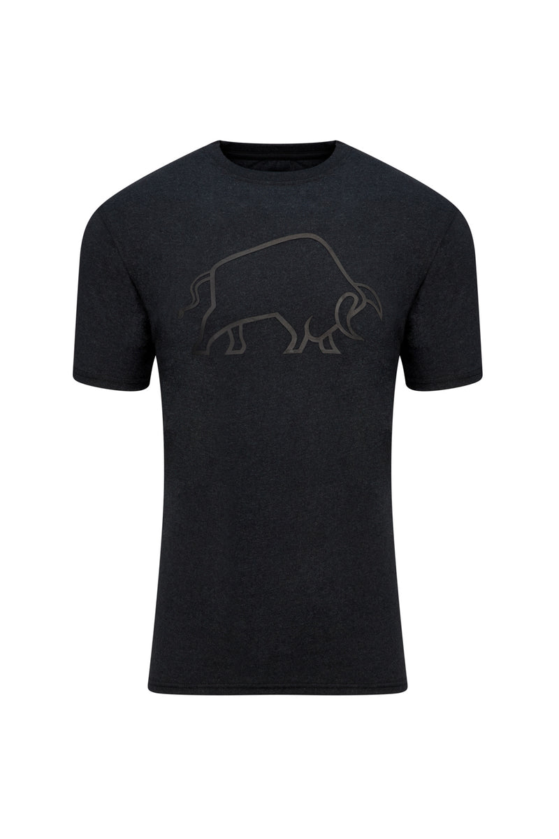 High Build Bull T-Shirt - Black