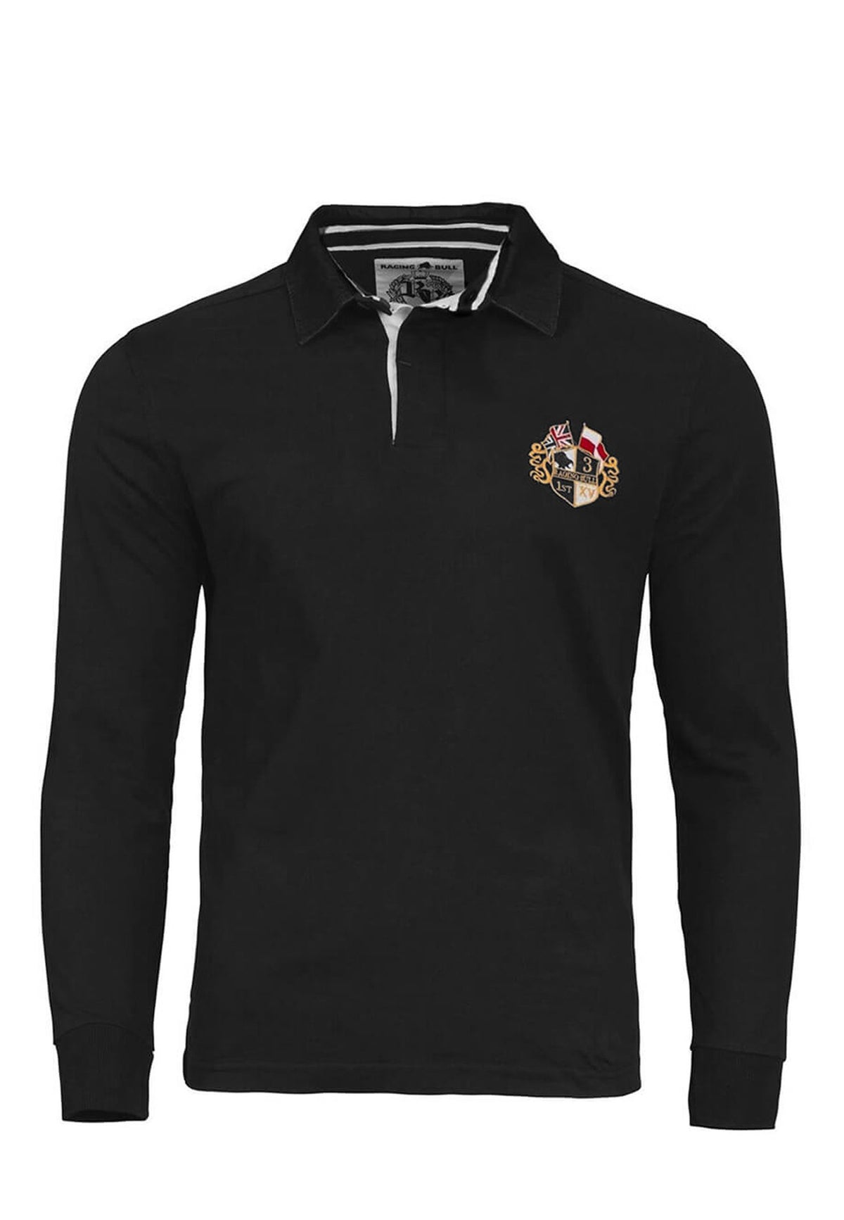 Long Sleeve Classic Rugby - Black