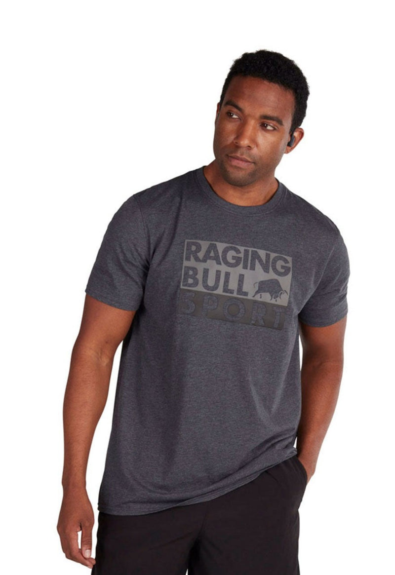RB Sport Block T-Shirt - Dark Grey Marl