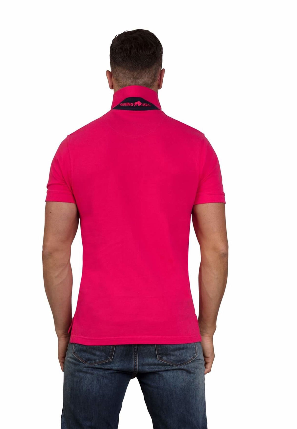 Classic Organic Polo - Vivid Pink