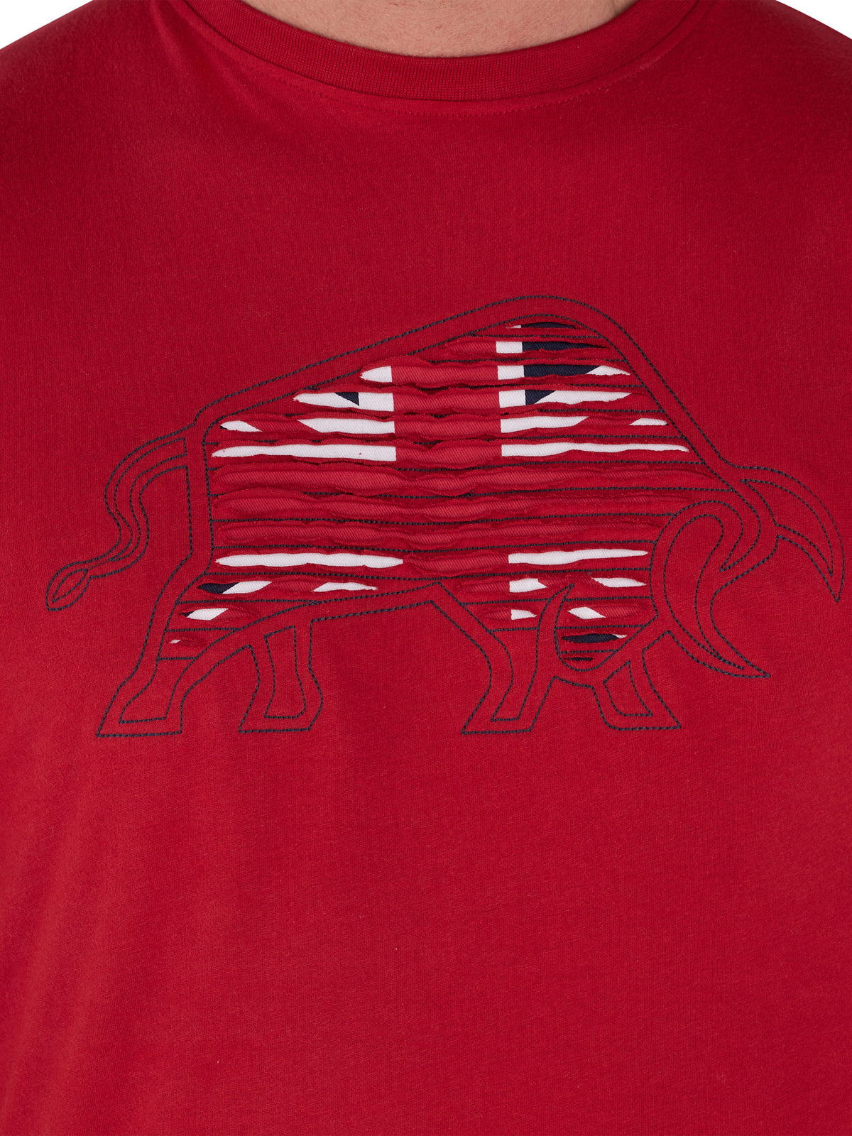 Slash Bull T-Shirt - Red