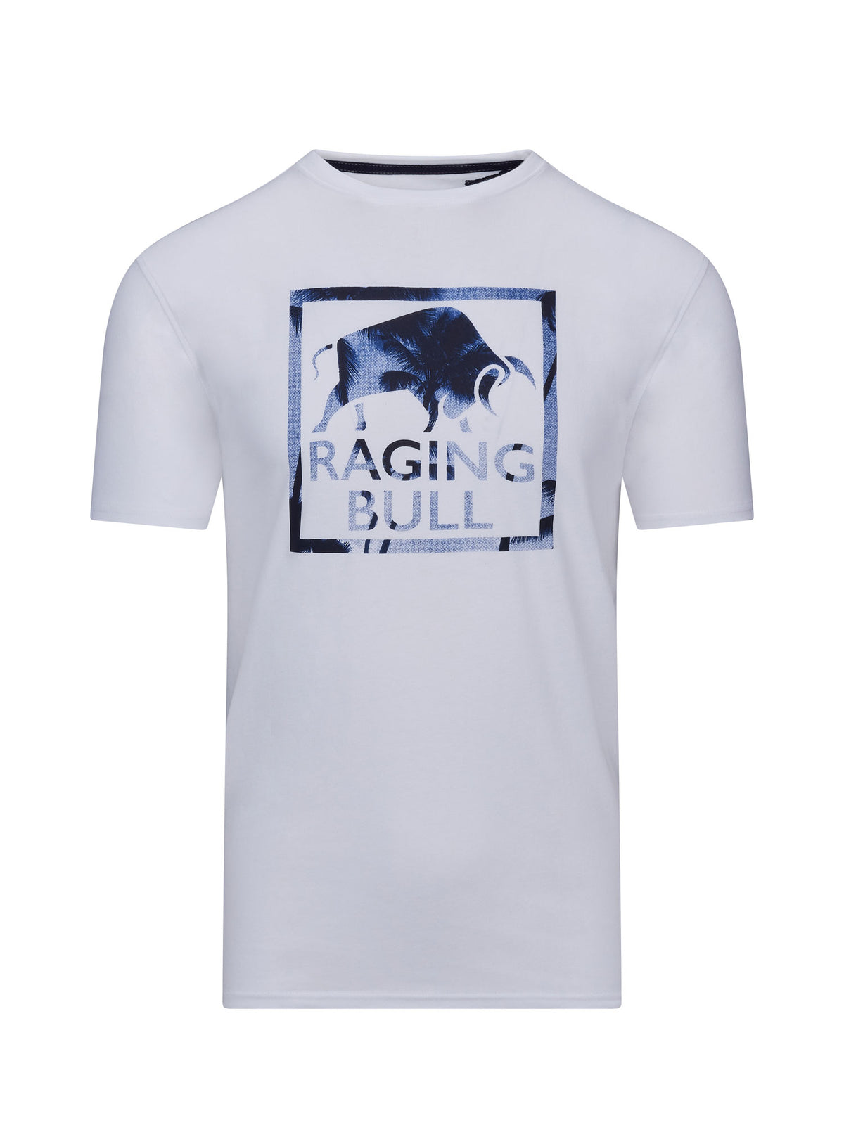 Palm Tree Bull T-Shirt - White