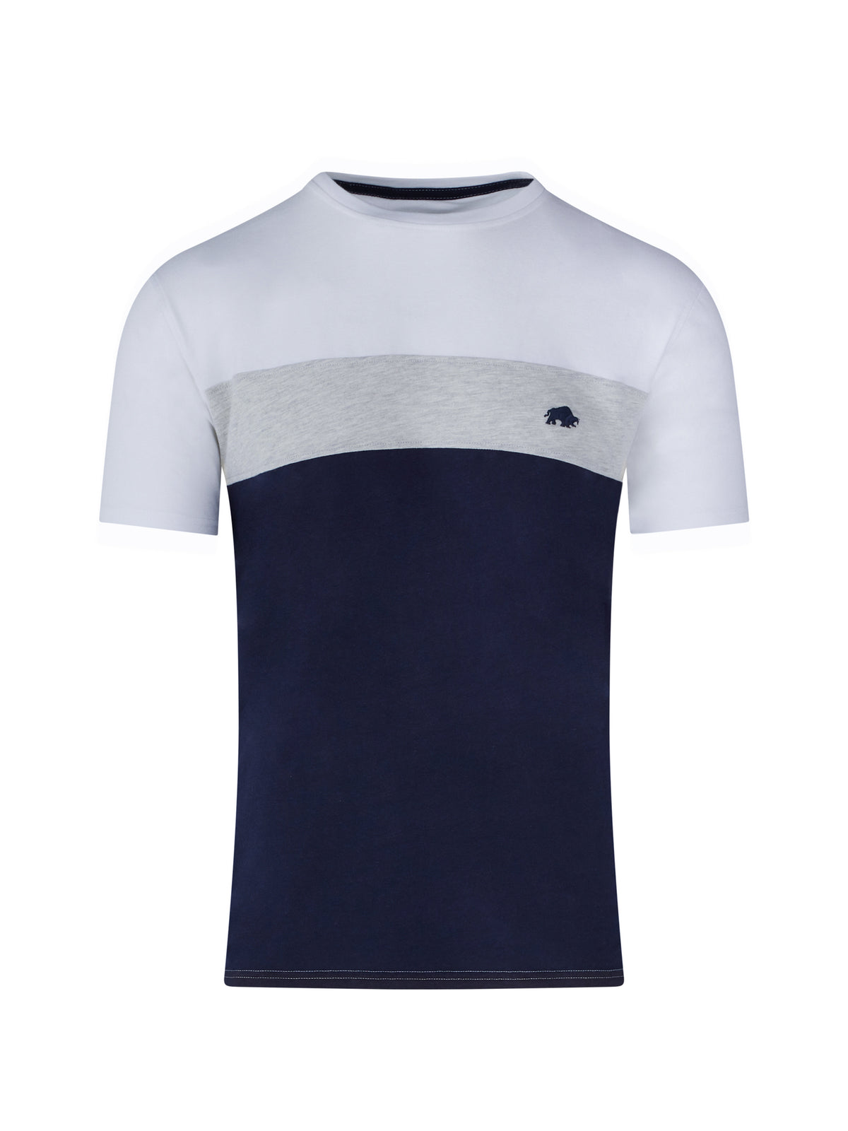 Cut And Sew T-Shirt - White