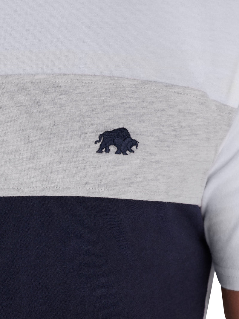 Cut And Sew T-Shirt - White