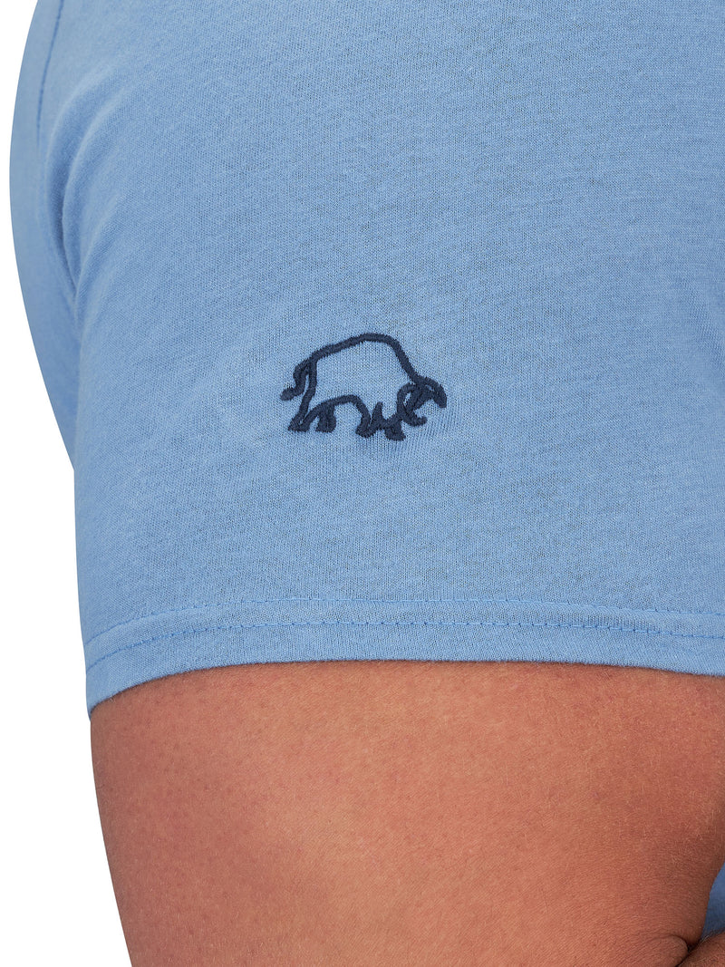 Flock Integrity And Honour T-Shirt - Chambray