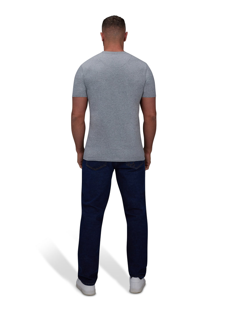 Flags T-Shirt - Grey Marl