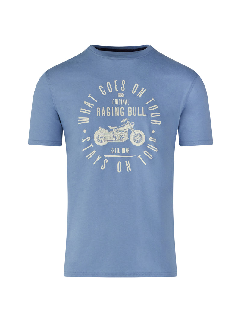 What Goes On Tour T-Shirt - Chambray