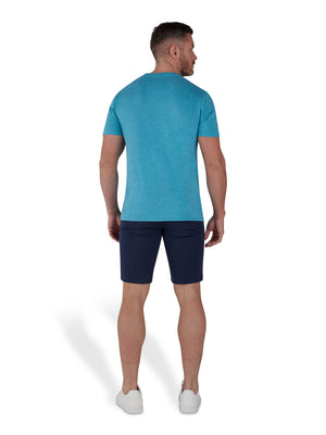 Flock Bull T-Shirt - Turquoise