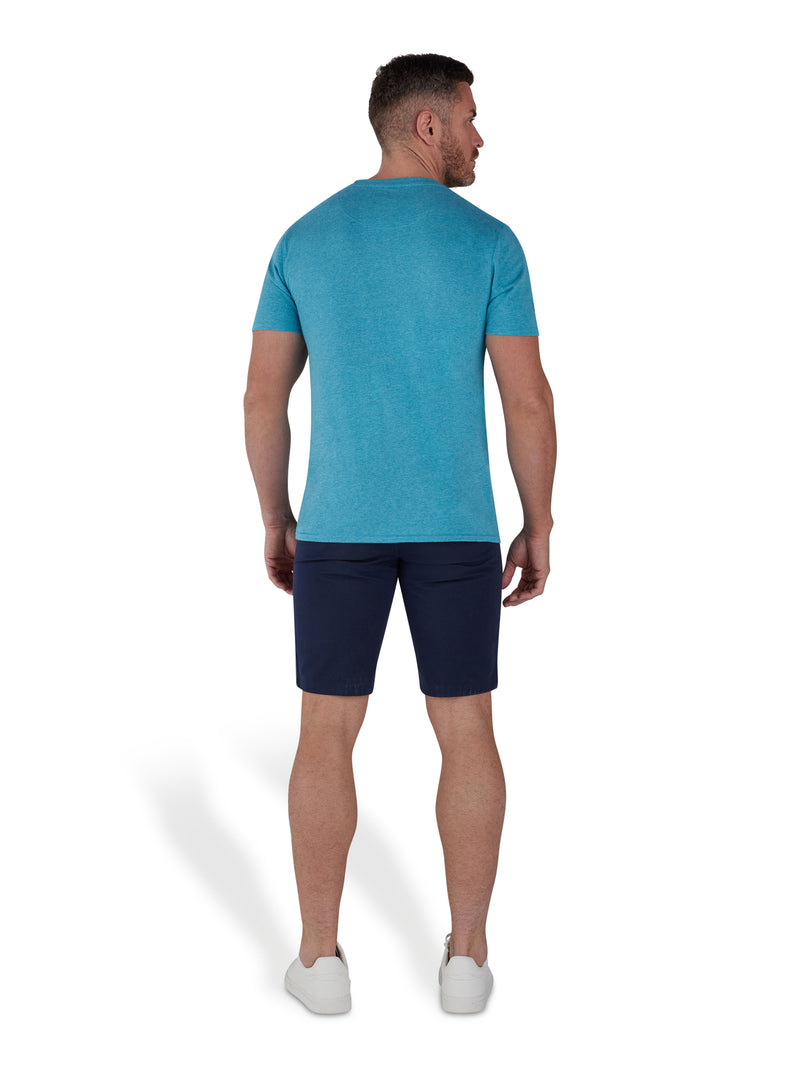 Flock Bull T-Shirt - Turquoise